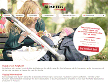 Tablet Screenshot of airshells.com